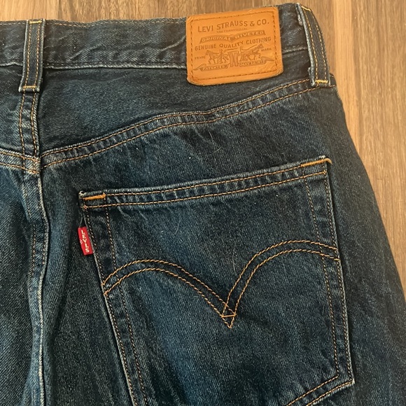 RIBCAGE STRAIGHT DARK BLUE LEVIS - Picture 7 of 8